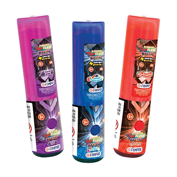 Pirulito Top Flash Bastão Com Luz 34G Fampar