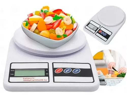 Balança Digital Eletrônica Alta Precisão 10Kg - Função Tare