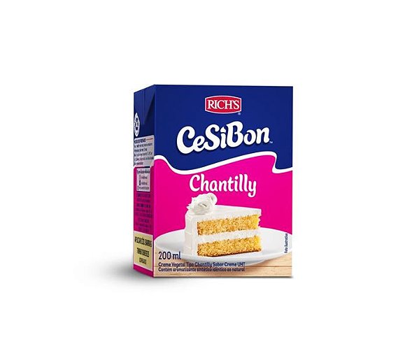 Creme Chantilly Cesibon 200ml - Richs