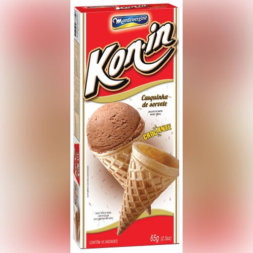 Casquinha para Sorvete - Caixa 16 Unidades - 102g