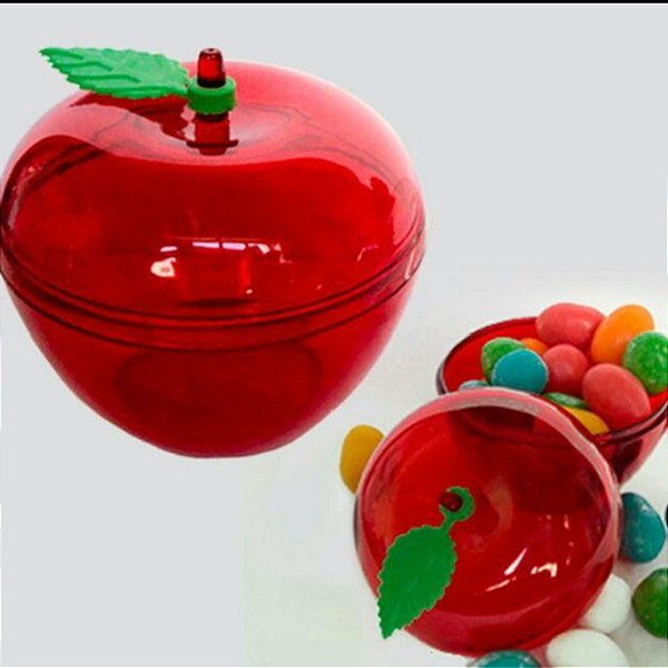 Maçã Acrílica para Lembrancinha - 9 cm