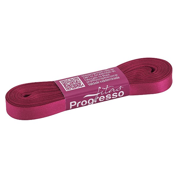 Fita Cetim Simples 10mm x 10metros - Pink