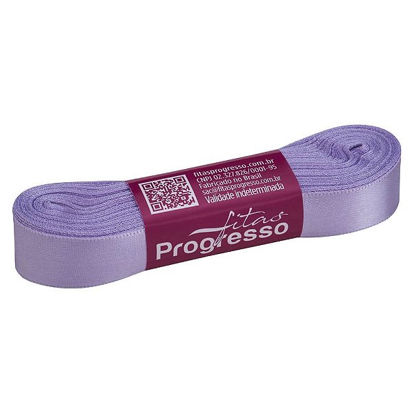 Fita Cetim Simples 15mm x 10metros - Lilás