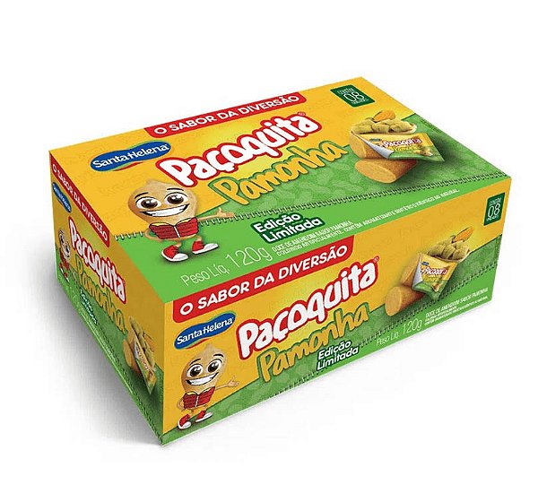 Paçoquita Rolha de Pamonha - 8 Unidades - 120g