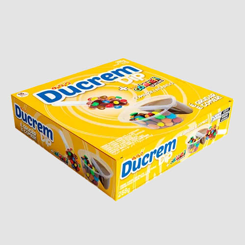 Ducrem Dip Granuleti  Cereal Ball - Display com 18 unidades de 16g cada - 288g