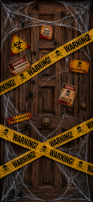 Faixa Decorativa Halloween Cena Do Crime – 50 Metros