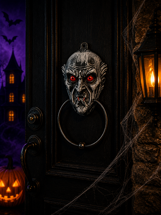Campainha Batedor De Porta Zumbi - 1 Unidade