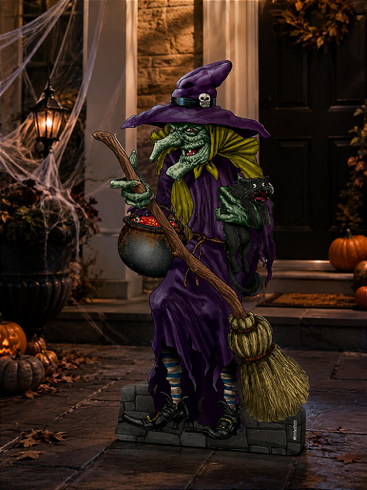 Totem Grande Ceifador Halloween - 1,46 Metro de Altura x 70 cm de Largura