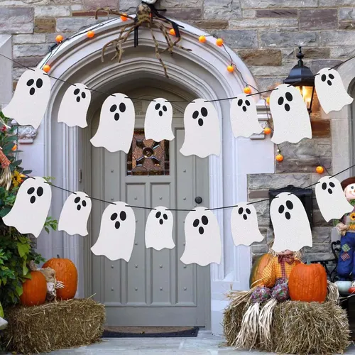 Faixa Decorativa Halloween Fantasminha - 1,45M - 1 Unidade