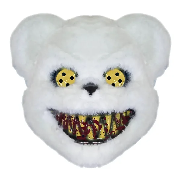Máscara Festa Halloween Urso Terror Assustador