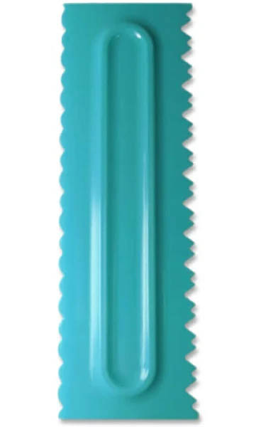 Alisador Plástico Decorativo para Bolo Mix - Mod. D