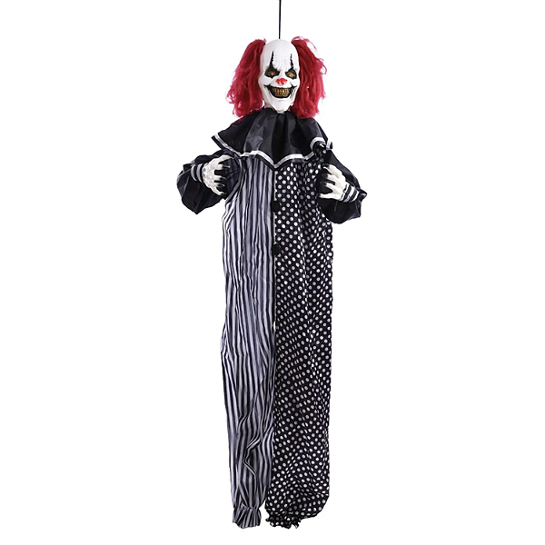 Boneco Palhaço Norman com Som Luz e Movimento - 204cm