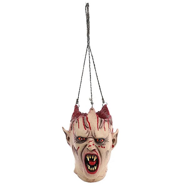 Cabeça Decorativa Zumbi Max 58cm