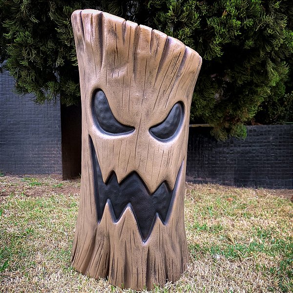 Tronco de Árvore em Plástico Halloween - 38cm