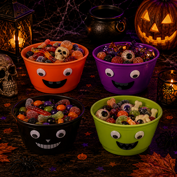 Bowl Divertido para Decoração - Cores Sortidos 16x9cm - 1 Unidade
