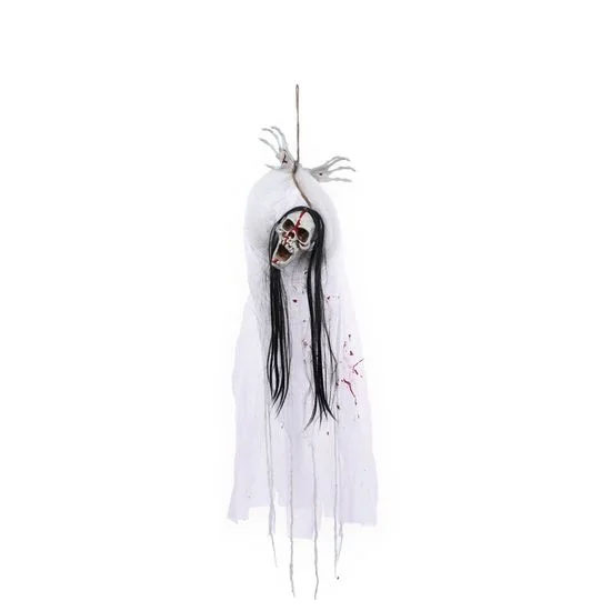 Caveira Boneca Bernadete Para Pendurar 90cm - 1 Unidade
