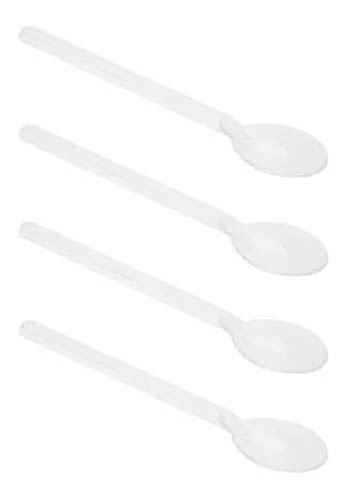 Colherzinhas para doces Branco - 100 Unidades