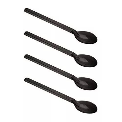 Colherzinhas para doces Preto - 100 Unidades