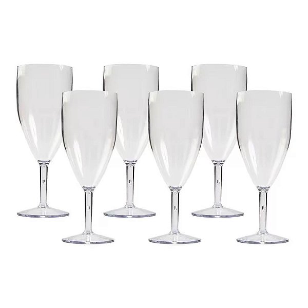 Taça Salut Cristal 150ML - 6 Unidades