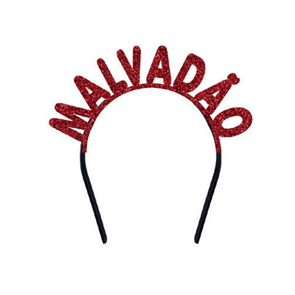 Tiara para Carnaval "Malvadão"