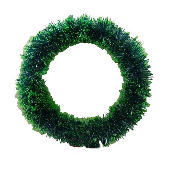 Guirlanda de Natal Festão Verde 30cm