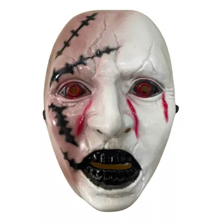 Máscara Halloween com Ferimentos