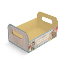 Mini Caixote Páscoa Coelho Breeze 9x13x6cm - 1 Unidade