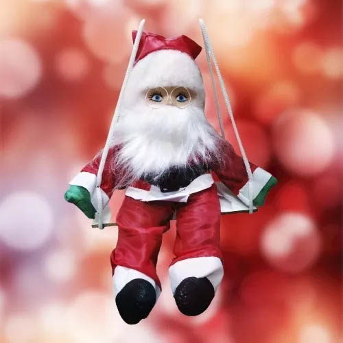 Papai Noel No Balanço 56cm