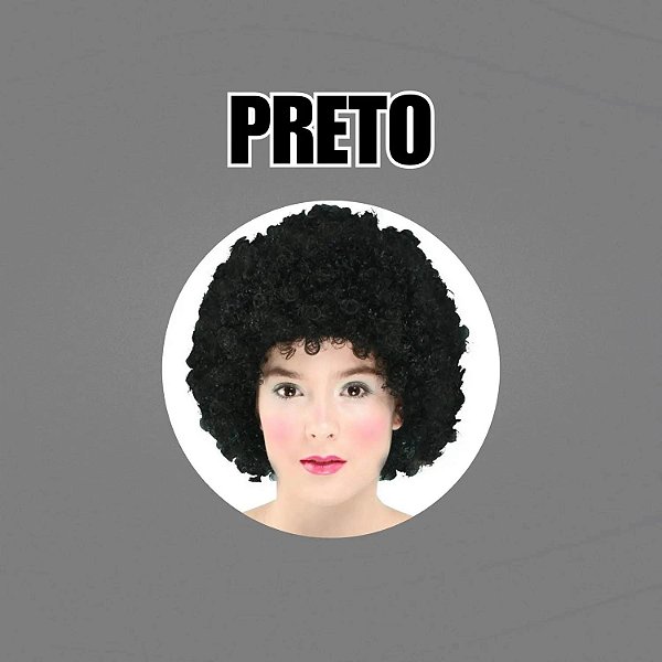 Peruca Black Power Fantasia Decoraçao Festa