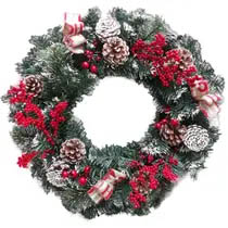 Guirlanda de Natal Nevada 50cm