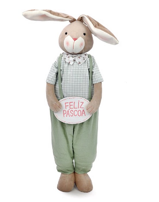 Coelho Gigante Feliz Páscoa