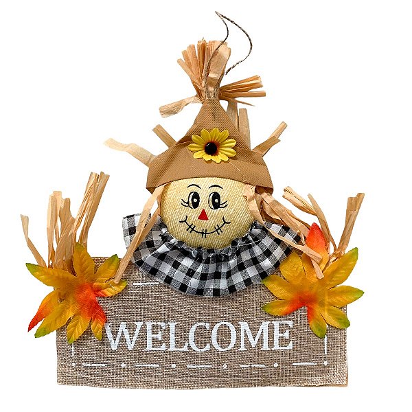 Enfeite Espantalho Welcome Festa Junina