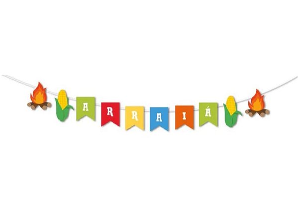 Faixa Decorativa Arraiá