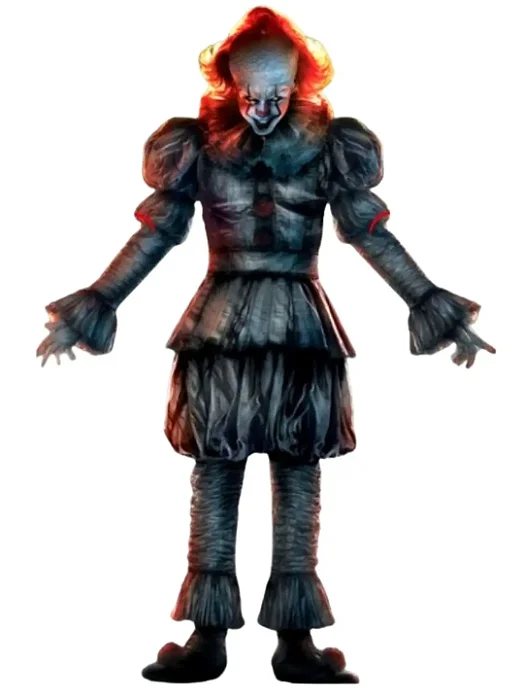 Painel Decorativo IT A Coisa 125x45cm – Palhaço Pennywise Halloween