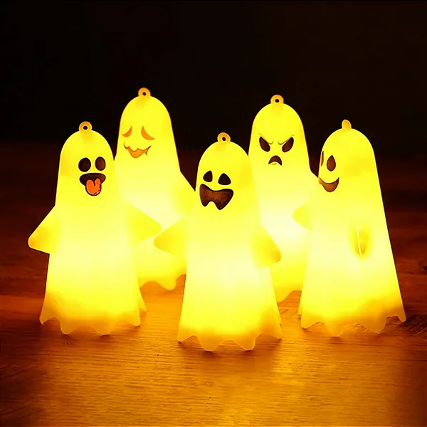 Luminária Fantasma de Plástico - Modelo Sortidos - 1 Unidade