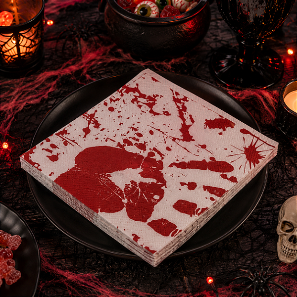 Guardanapo de Papel Halloween Help 32cm – Folha Dupla | 20 Unidades