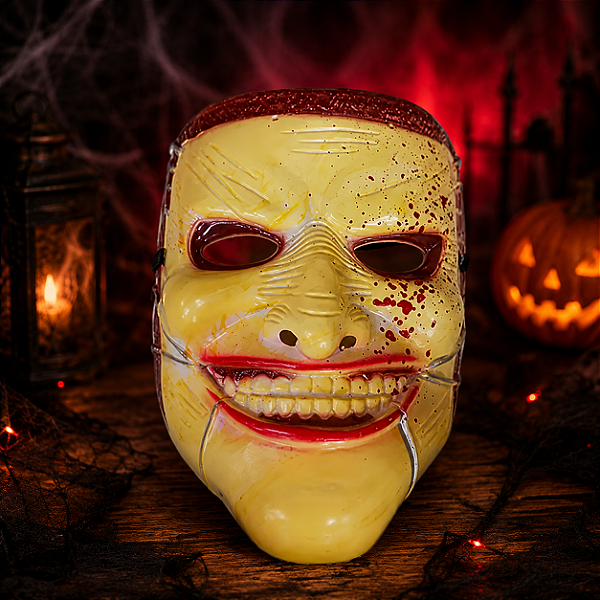 Máscara Sorriso Malvado – Fantasia e Decoração de Halloween