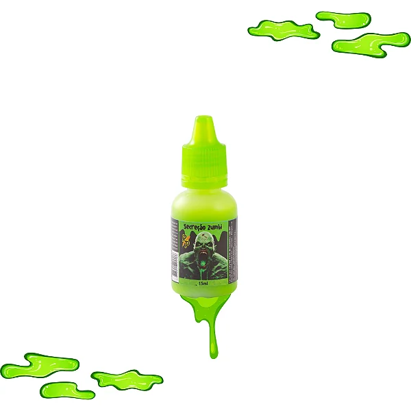 Secreção Zumbi Líquida Verde – 15ml