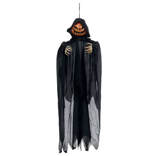 Boneco Abóbora Posseidon 64cm – Para Pendurar – Decoração Halloween Assustadora