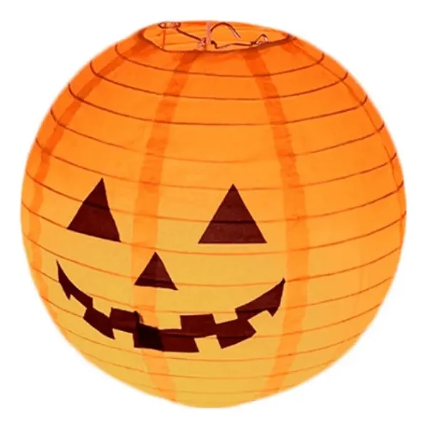 Lanterna Balão Oriental de Papel Halloween 35cm – Decoração Temática