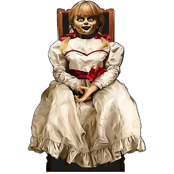 Totem Decorativo Halloween Annabelle – 100x72cm – Painel Cartonado