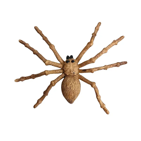 Aranha Marrom Halloween – 14x11cm | Decoração Temática