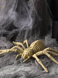 Enfeite de Halloween Aranha Esqueleto – 20cm