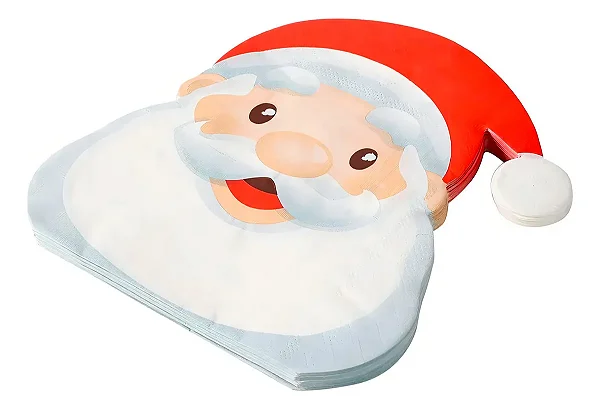 Guardanapos de Papel Natal – Papai Noel – 20 Unidades