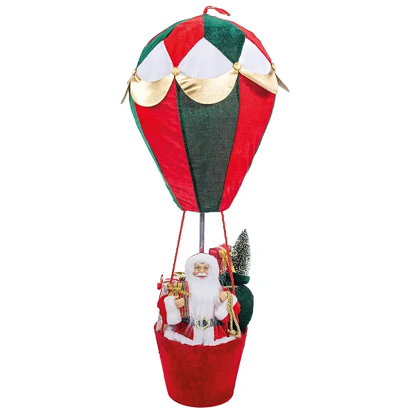 Balão Decorativo com Papai Noel Colorido – 80cm