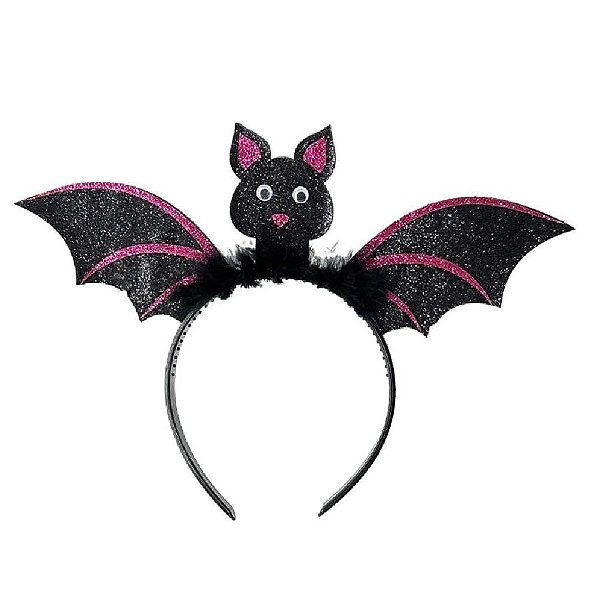 Tiara Morcego Halloween – 1 Unidade