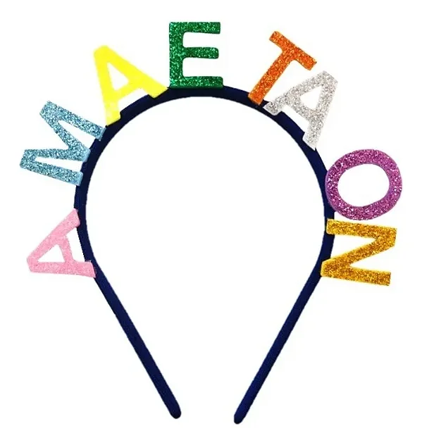 Tiara Carnaval Adulto – “A Mãe Tá On” Colorida