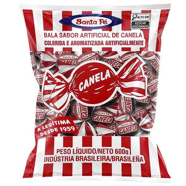 Balas Duras de Canela – 600g – Santa Fé
