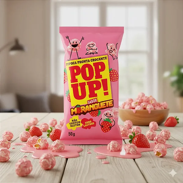 Pipoca Pop Up Moranguete – 50g