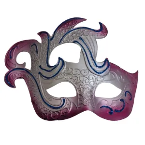 Máscara de Carnaval Baile Veneziana – Elegância e Brilho para Sua Fantasia
